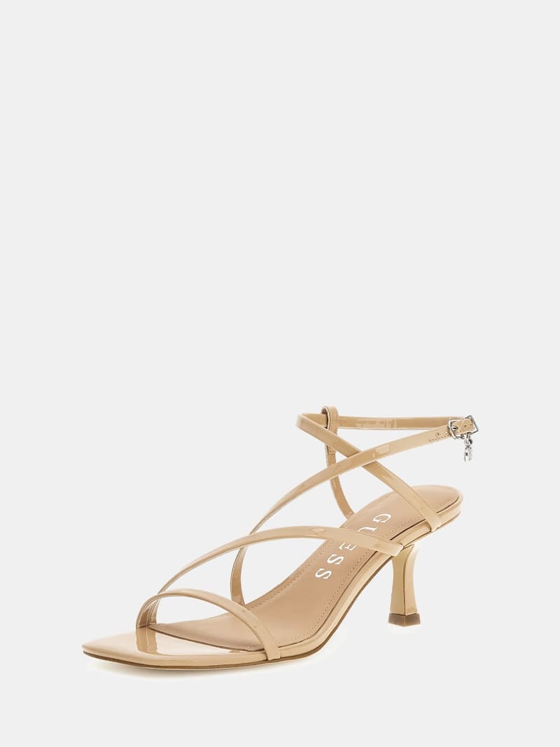 GUESS Rimilla patent leather sandals