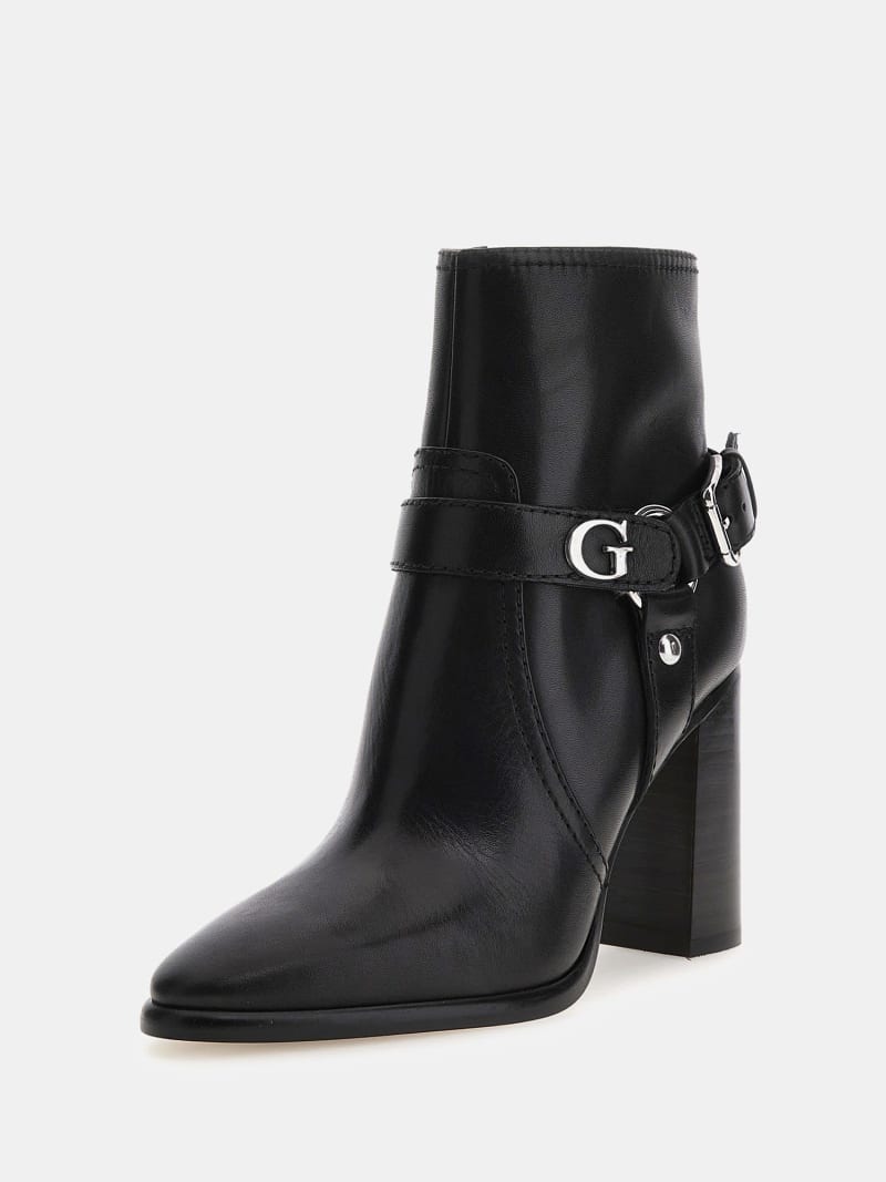 GUESS® Lanky genuine leather ankle boots Women