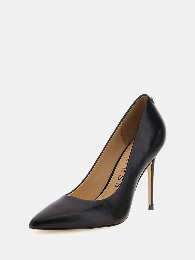 Leather court shoes discount