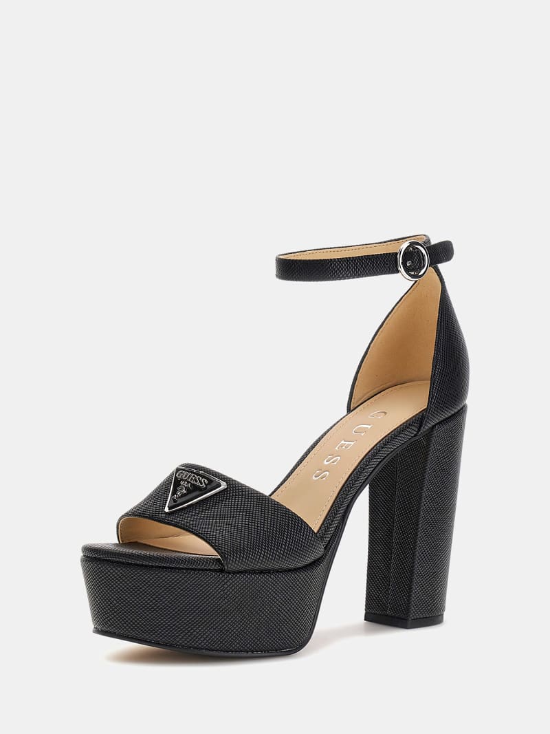 Sandales Guess Femmes Taille 8 - Modèle Slides Blanc, Occasion