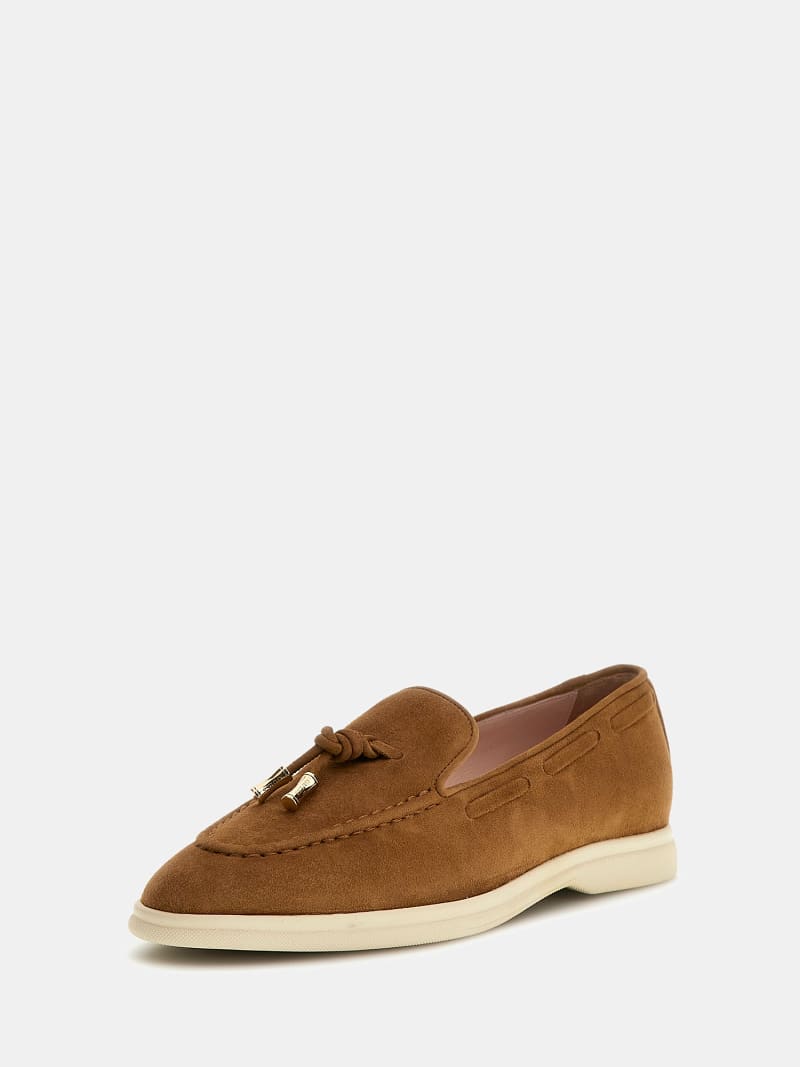 GUESS Arya suede loafers