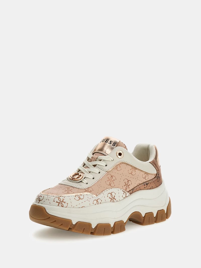 Guess blush sneakers on sale