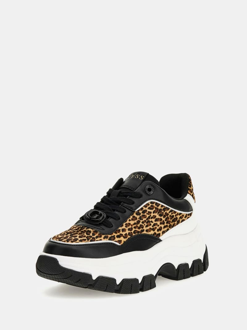 GUESS Animal print Berrett running shoes Women