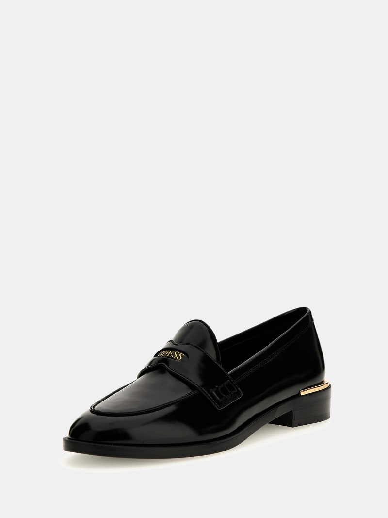 GUESS Mocassin Kaine effet verni