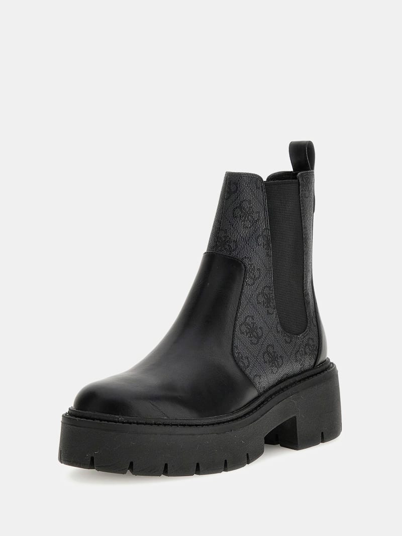 Bottine guess femme noir clearance