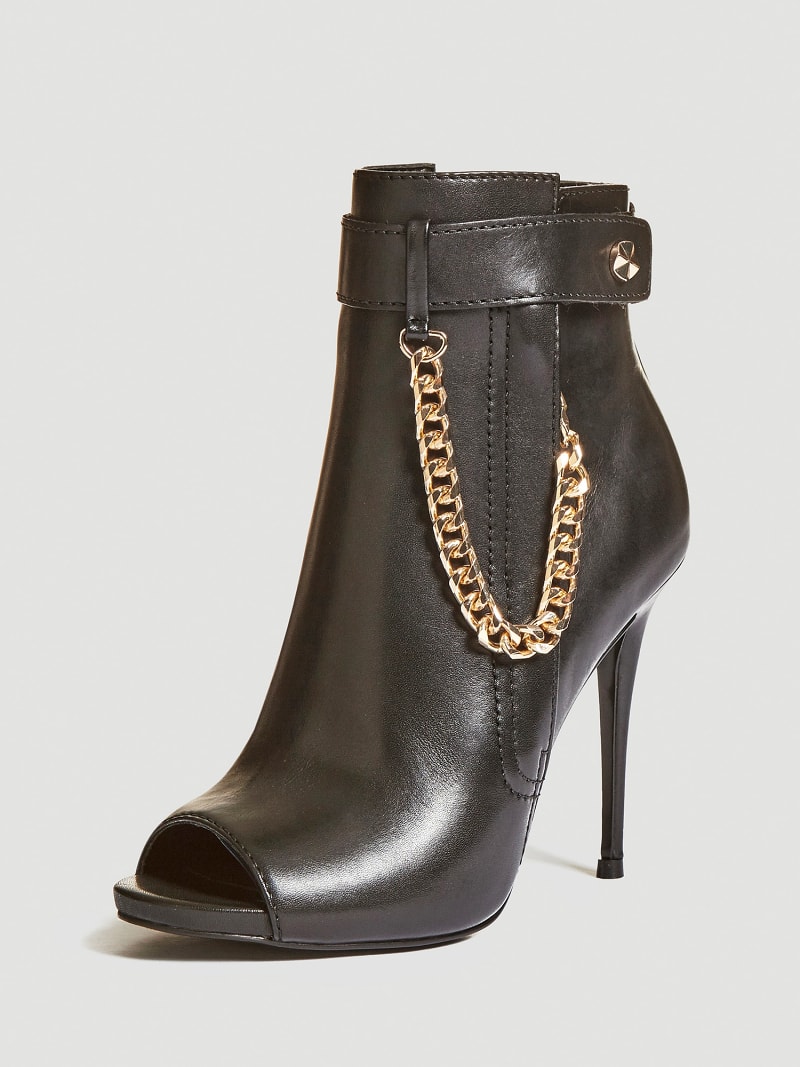 guess leather ankle boots