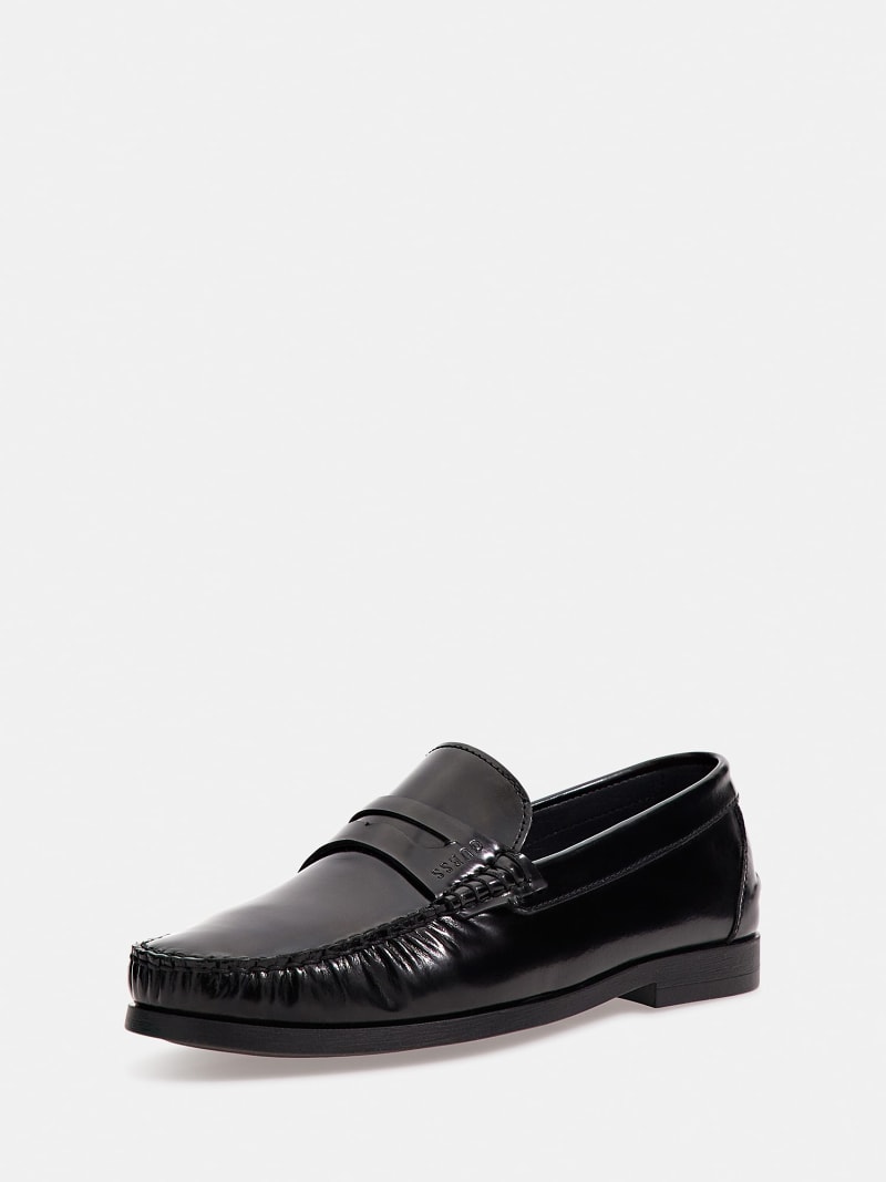 MOCASSIN LIVORNO CUIR VERITABLE Homme | Site officiel GUESS®