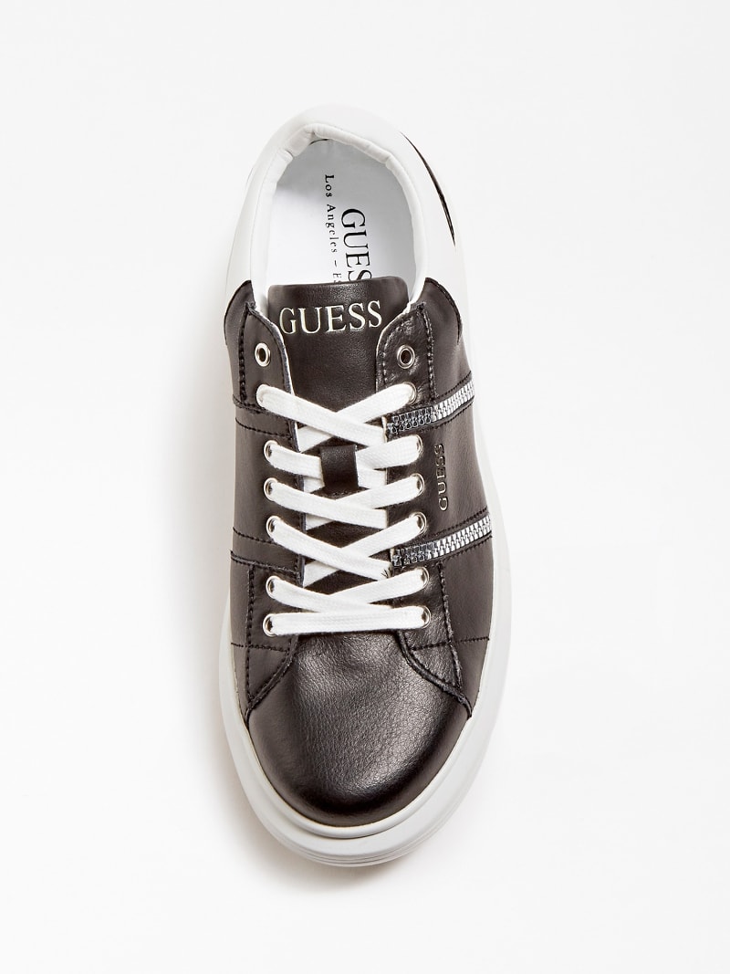 guess leather sneakers
