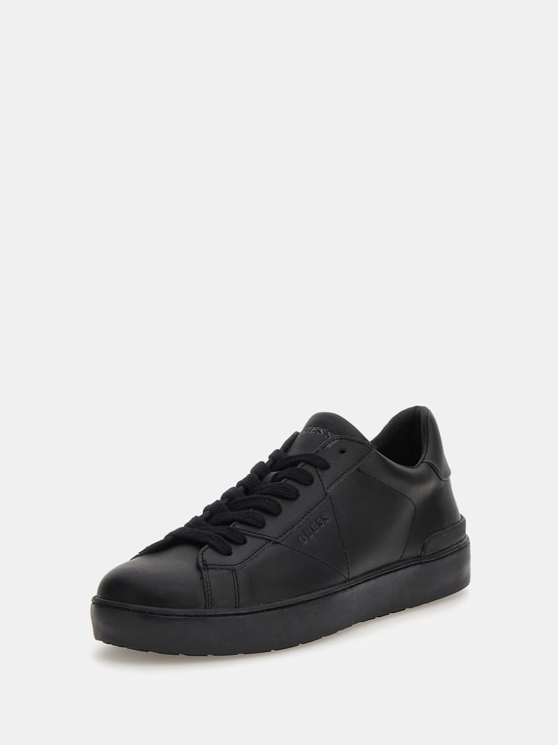Parma mixed-leather sneakers