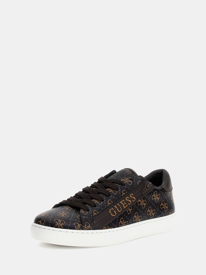 Guess TODI IIK - Sneakers basse - white/black/bianco