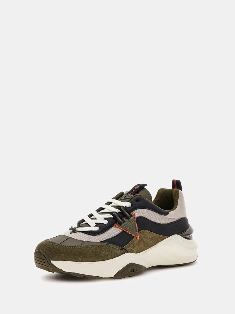 Scarpe Da Ginnastica Uomo GUESS Tempo – Sneaker In Ecopelle Con Memory Foam - copertina