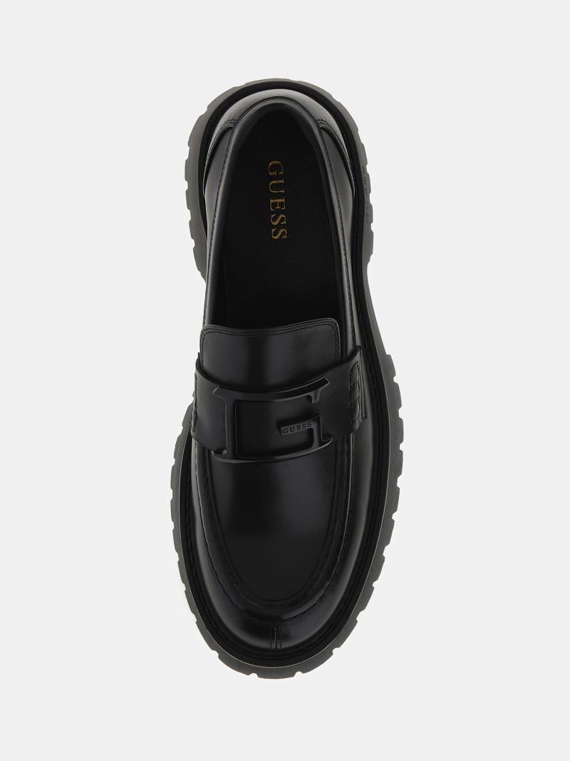 GUESS® Mokassin Echtleder Herren 
