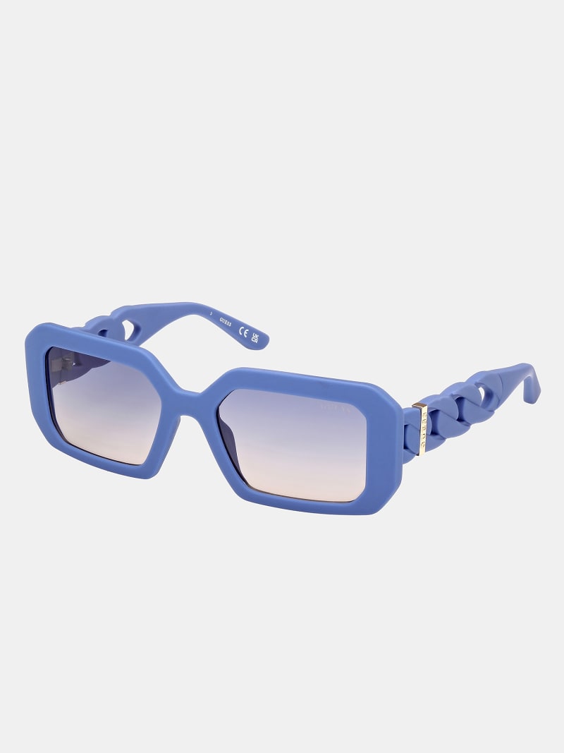 Rectangular sunglasses