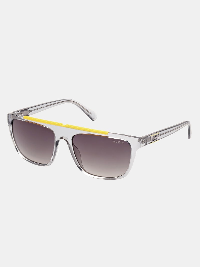 Rectangular sunglasses