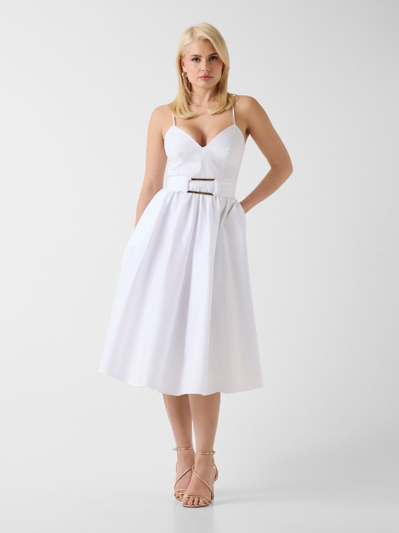 Marciano belted midi dress