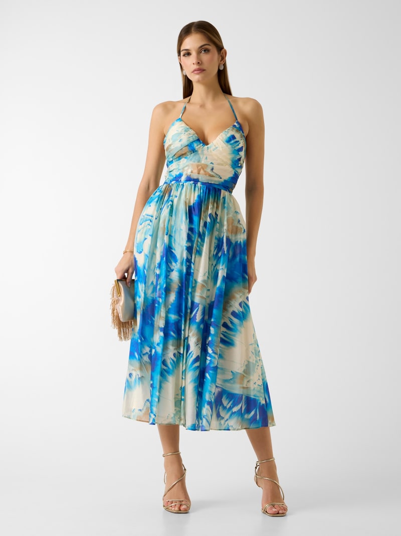 Marciano floral print midi dress