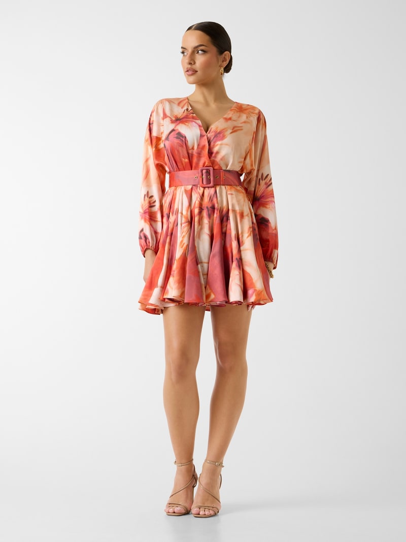Marciano pleated mini dress