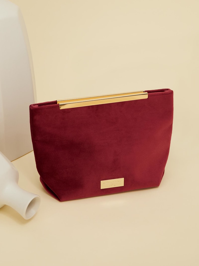 GUESS Marciano by Guess Velvet Pouch