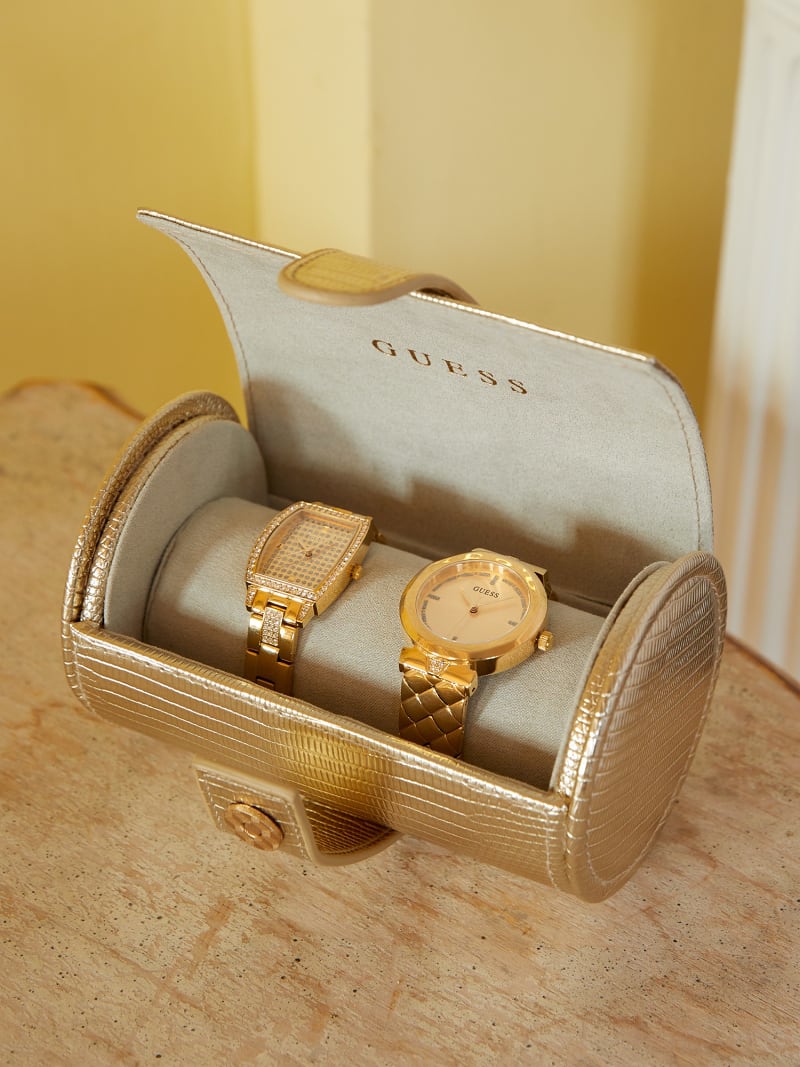 Guess watch box top