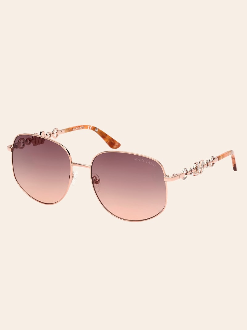 Marciano round sunglasses