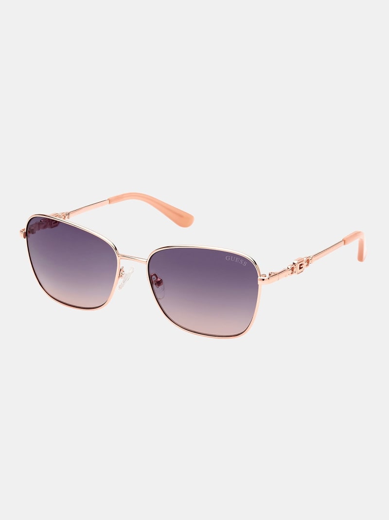 Lunettes de soleil modèle papillon