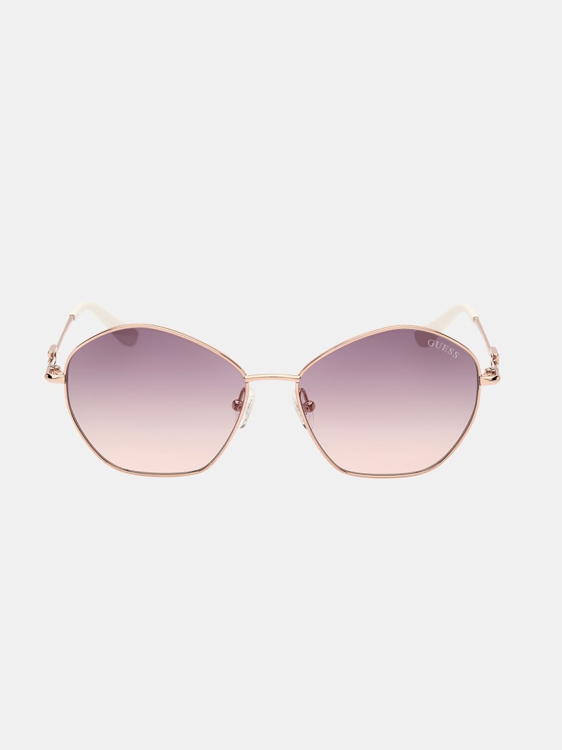  Guess Gafas de sol para mujer, GU7385_57X, Rosado : Ropa,  Zapatos y Joyería