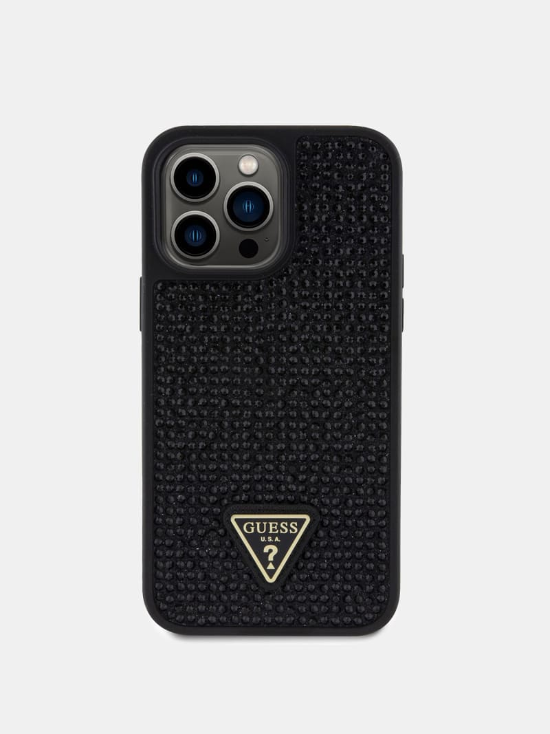 GUESS Funda Trasera Con Colgante Marron Para Iphone 15 Pro Max