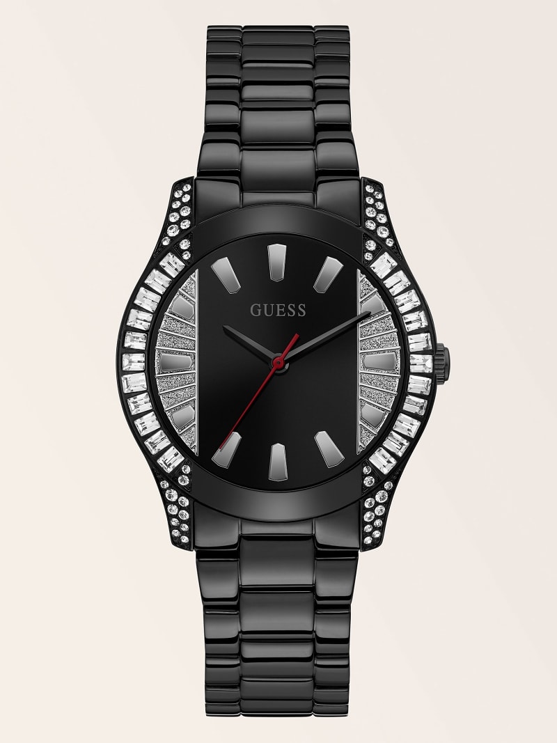 Guess Orologio Uomo Modello IDOL, GW0503G3, Nero, Cinturino In Acciaio, Movimento Analogico