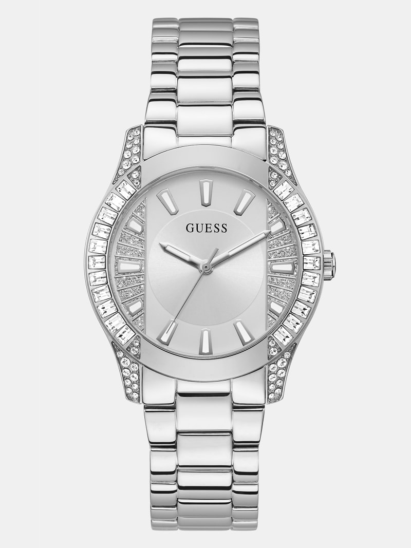 GUESS CRYSTAL ANALOGUE WATCH Women