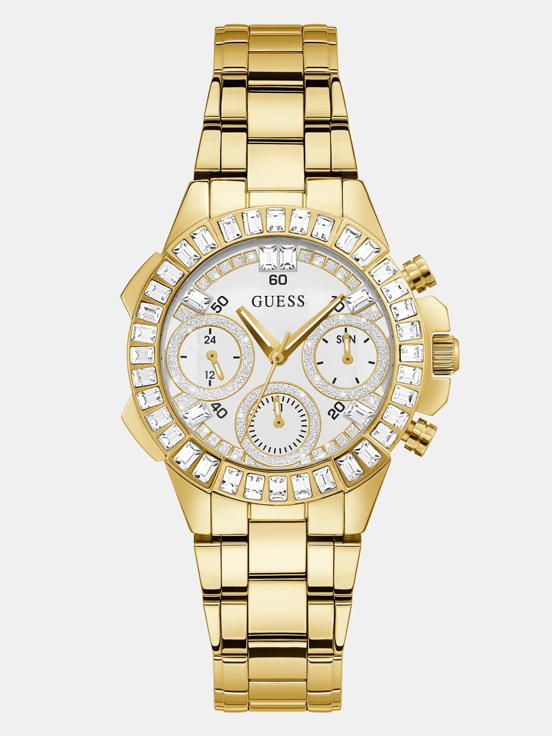 Crystal multi-function watch