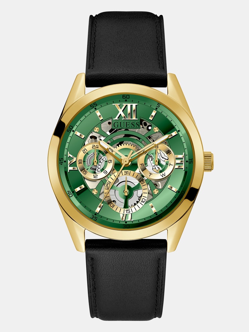 LEATHER MULTIFUNCTION WATCH