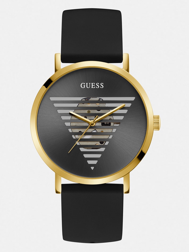 GUESS Orologio analogico in silicone Uomo