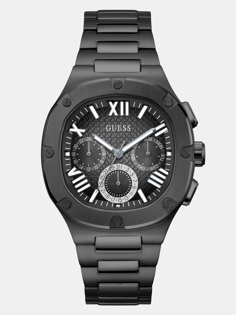 Multi-function steel watch