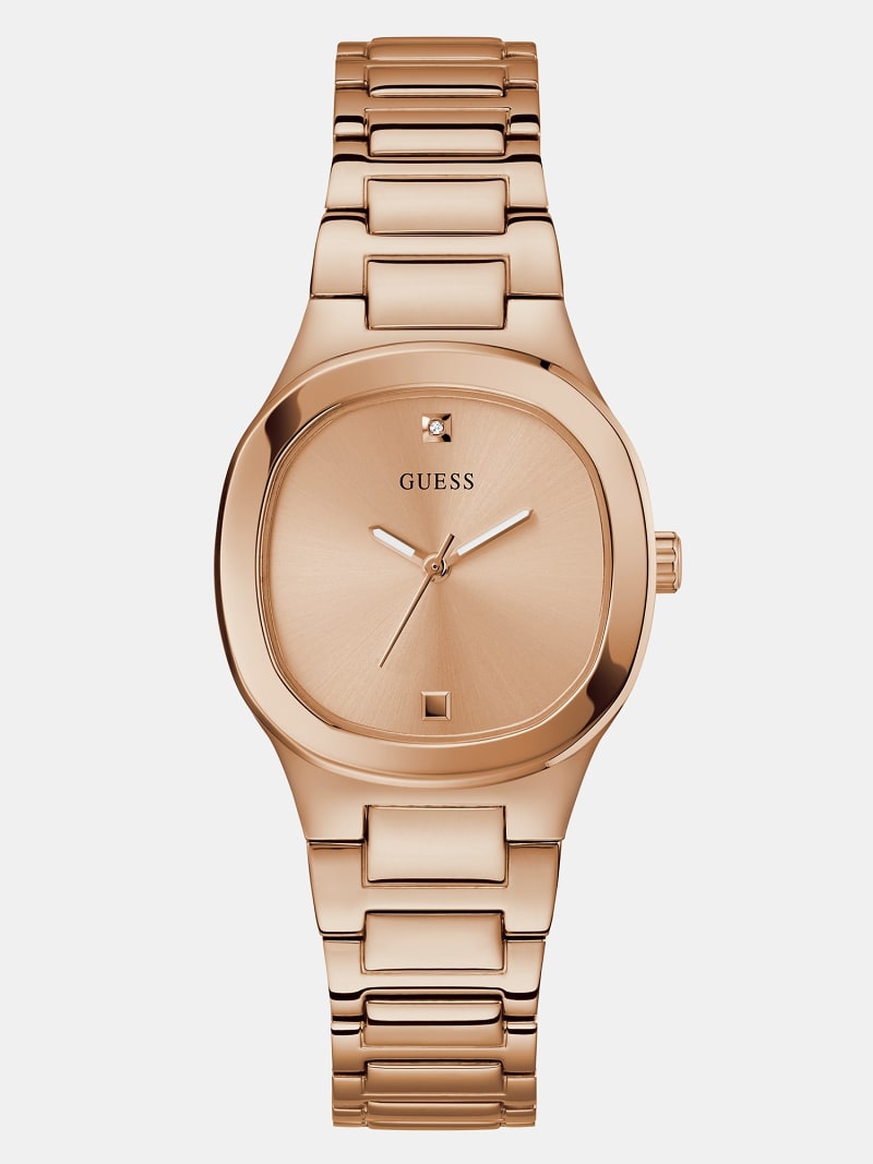 Guess horloge rose goud sale