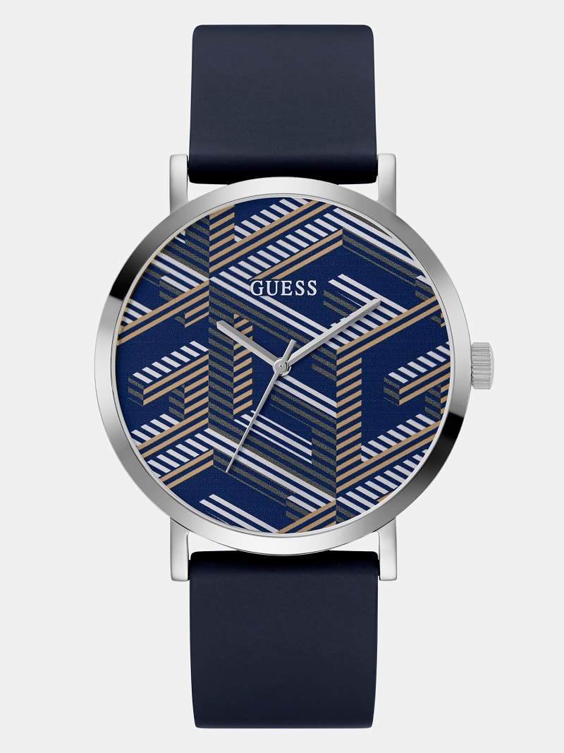 Analoog horloge met G-cube-print