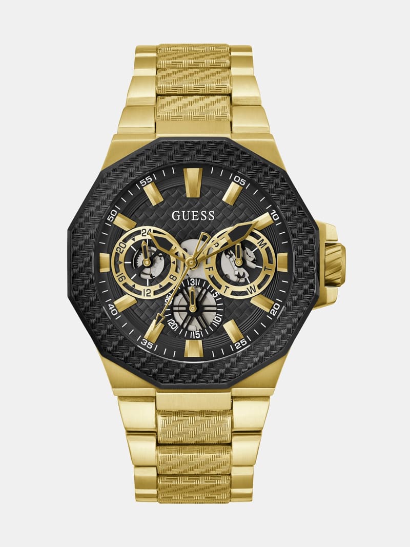 Stainless steel multi-function watch