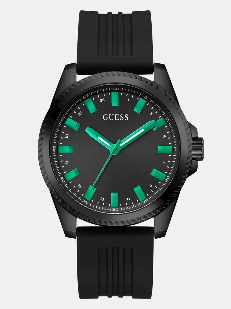 Guess Us Men's Blue And Rose-Gold Silicone Watch, One Buy, Best Price in , Muscat, Salalah