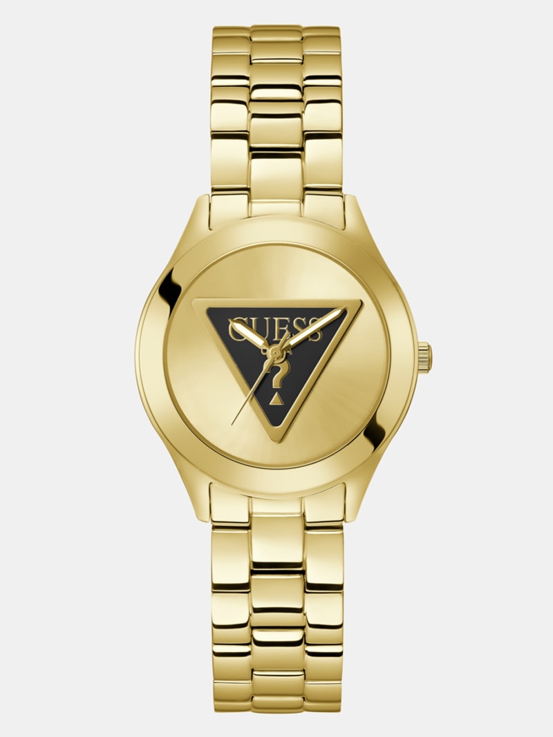 Analog-Armbanduhr Zifferblatt mit Logo