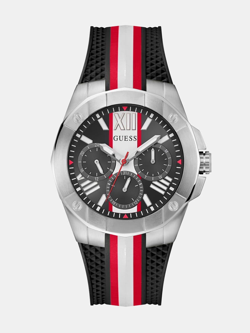 Reloj analógico de silicona