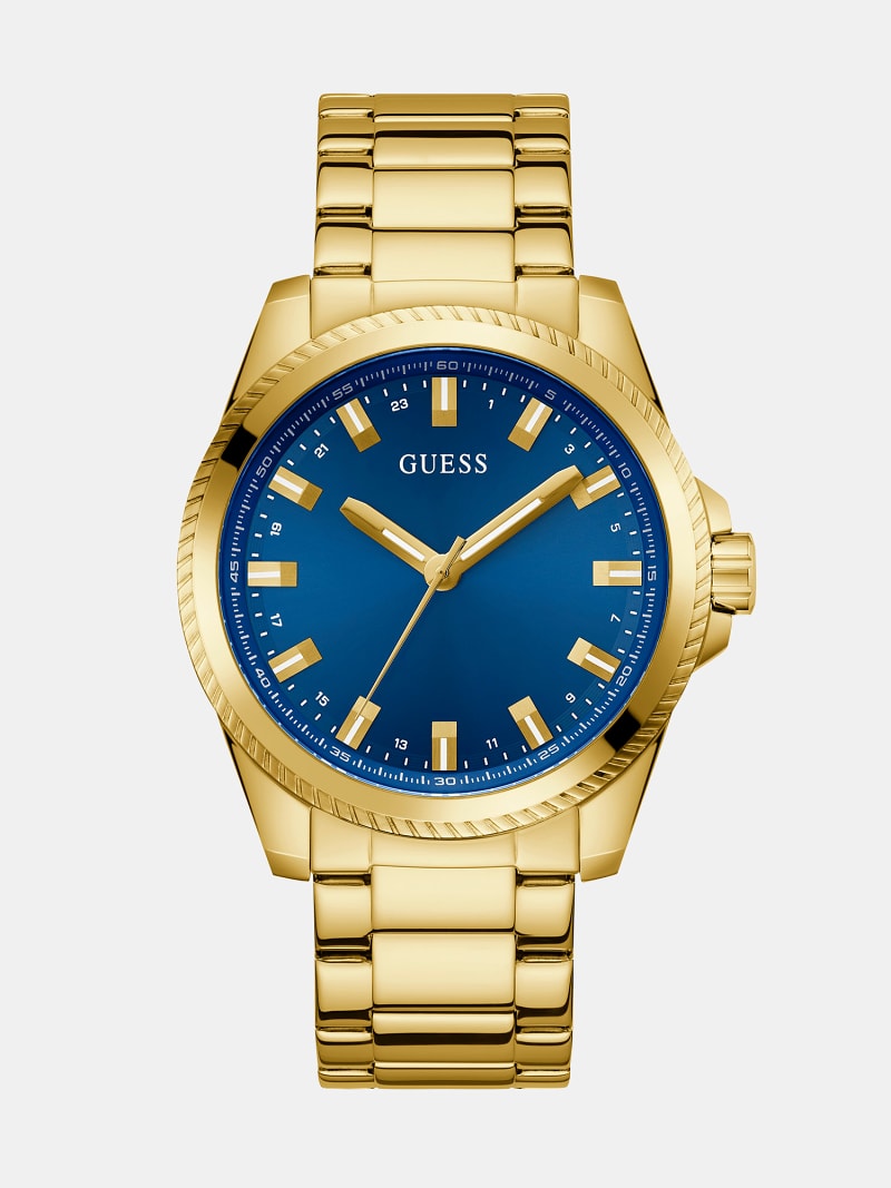 GUESS Analoog siliconen horloge Heren