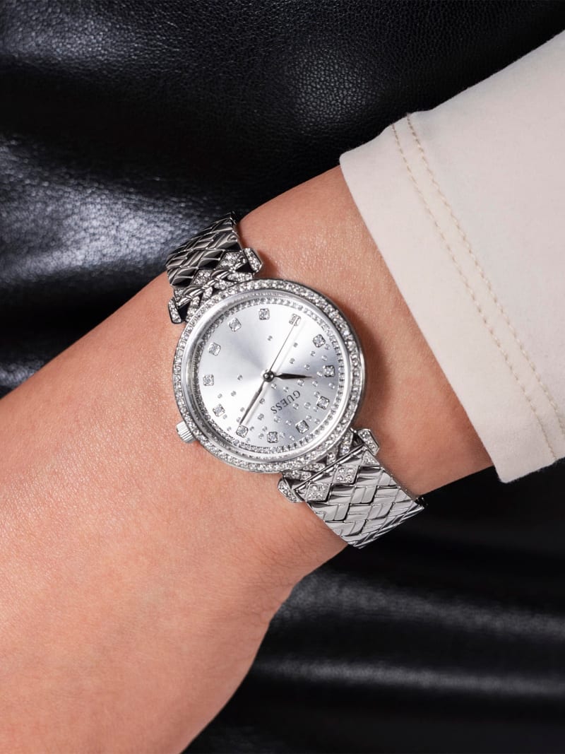 Orologio analogico in acciaio riciclato 25 mm Donna