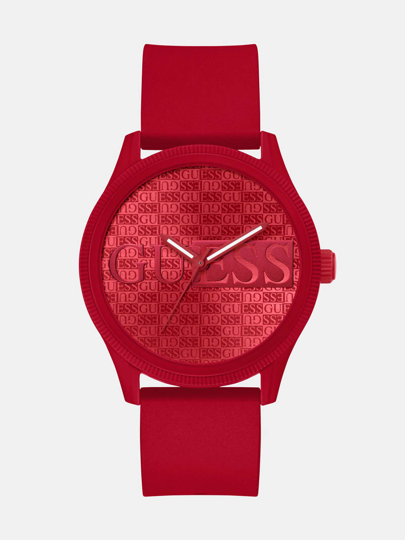 GUESS Analogue watch with logo detail Men