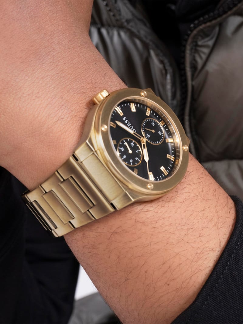 GUESS Orologio da uomo GW0575G4 Asset Trendy, argento
