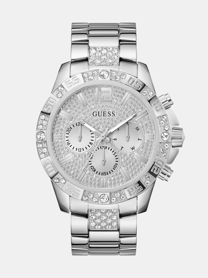 GUESS® Reloj multifunción de cristal Hombre