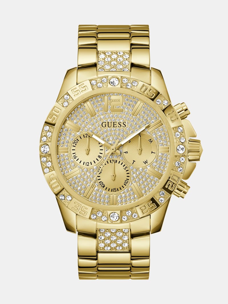 Golden colour watch for men 2025