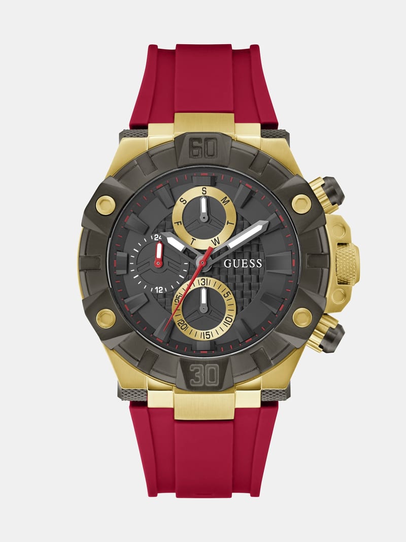Silicone multi function watch