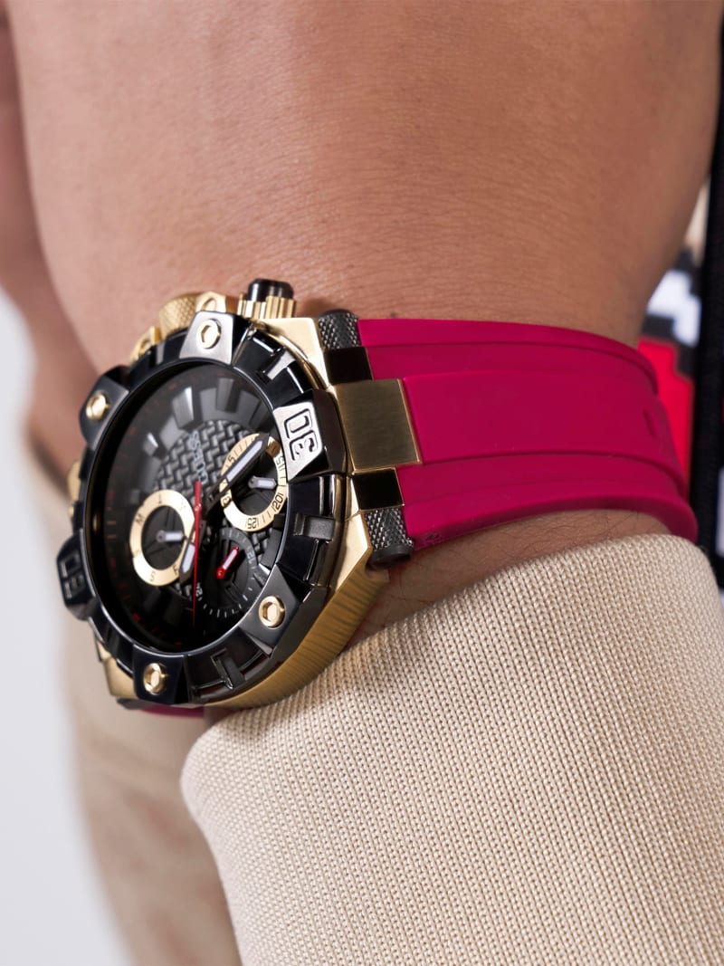 Led Original Orologio Unisex Digitale Touch – Cinturino In Silicone Rosso – Impermeabile 10 ATM E Confezione Vetro - 5
