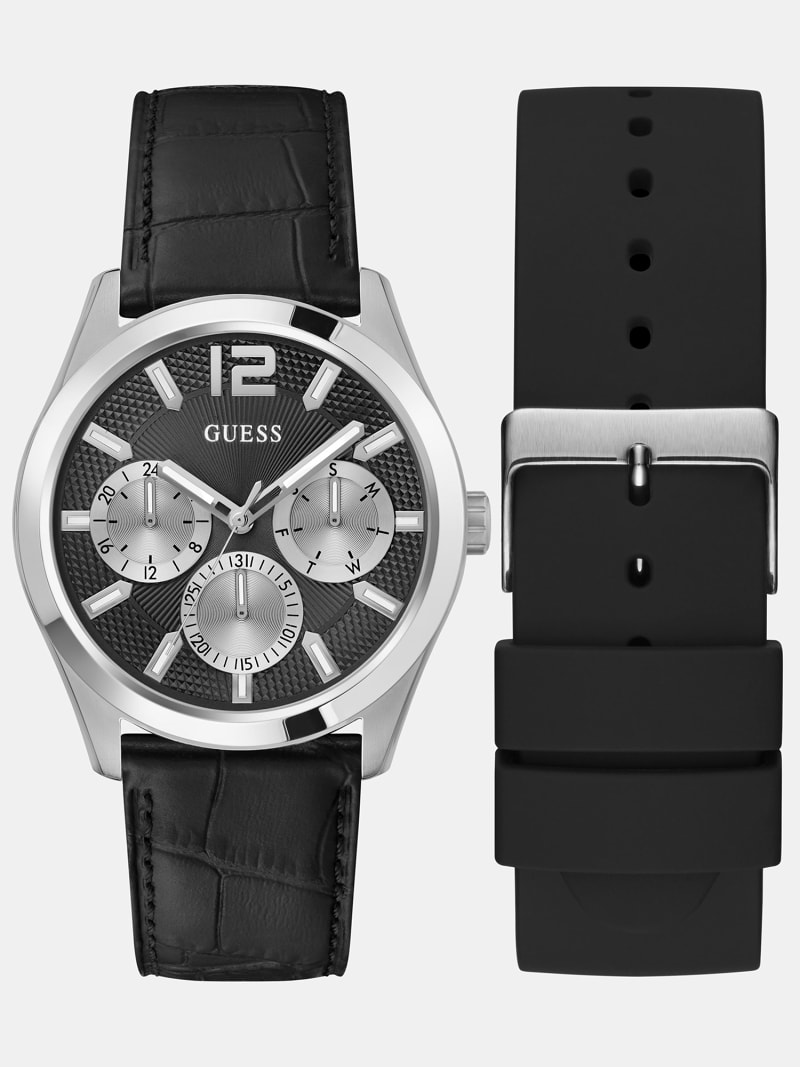 Orologio analogico con cinturini intercambiabili