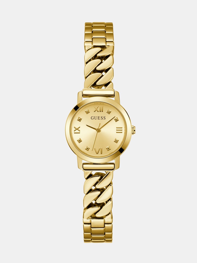 GUESS Orologio Uomo Big Reveal - Quarzo, Acciaio Inossidabile, Cassa 45mm, Quadrante Taglio Chiaro