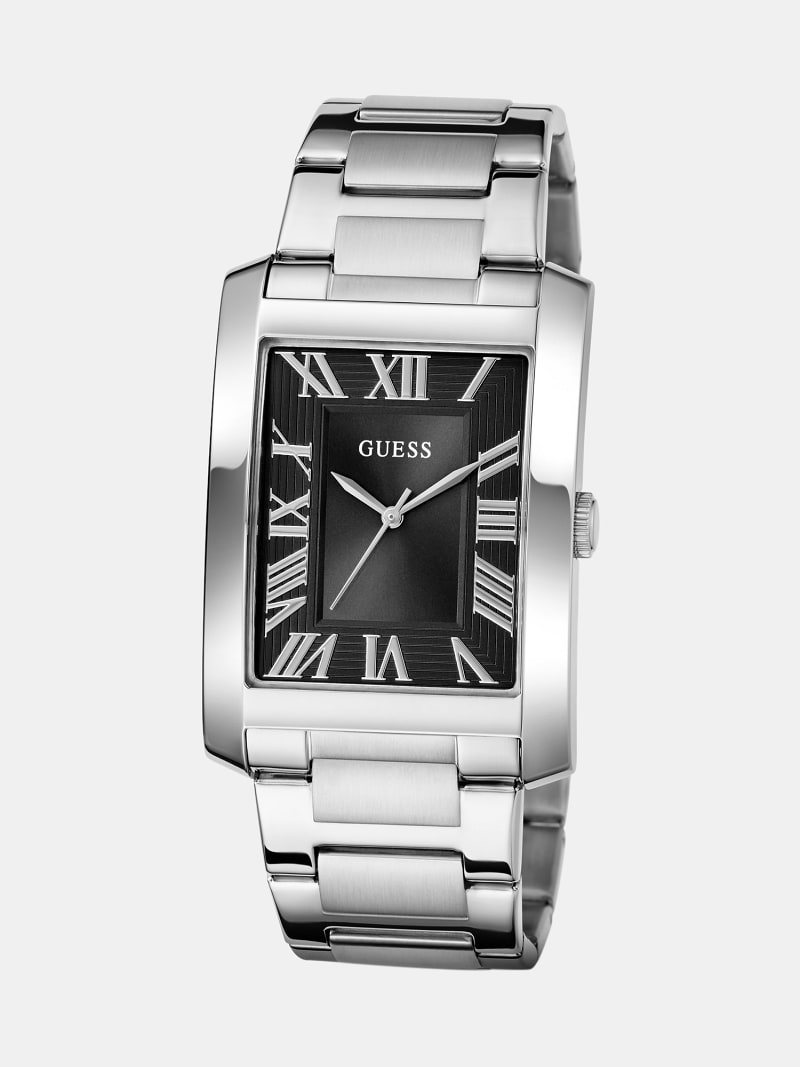 GUESS Orologio da uomo Equity in acciaio inossidabile, Multicolore/Oro Rosa, Classico